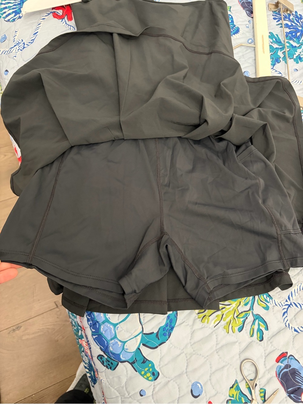SOLD!!! Abercrombie & Fitch Black Strappy Mini Dress lined size Small - Picture 4 of 4